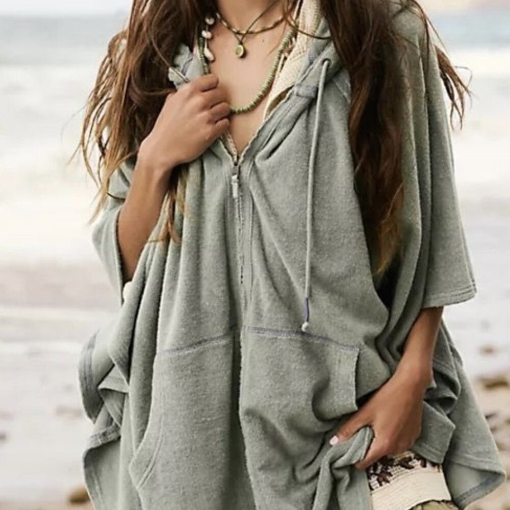 Free People We The Free Beach Love Poncho